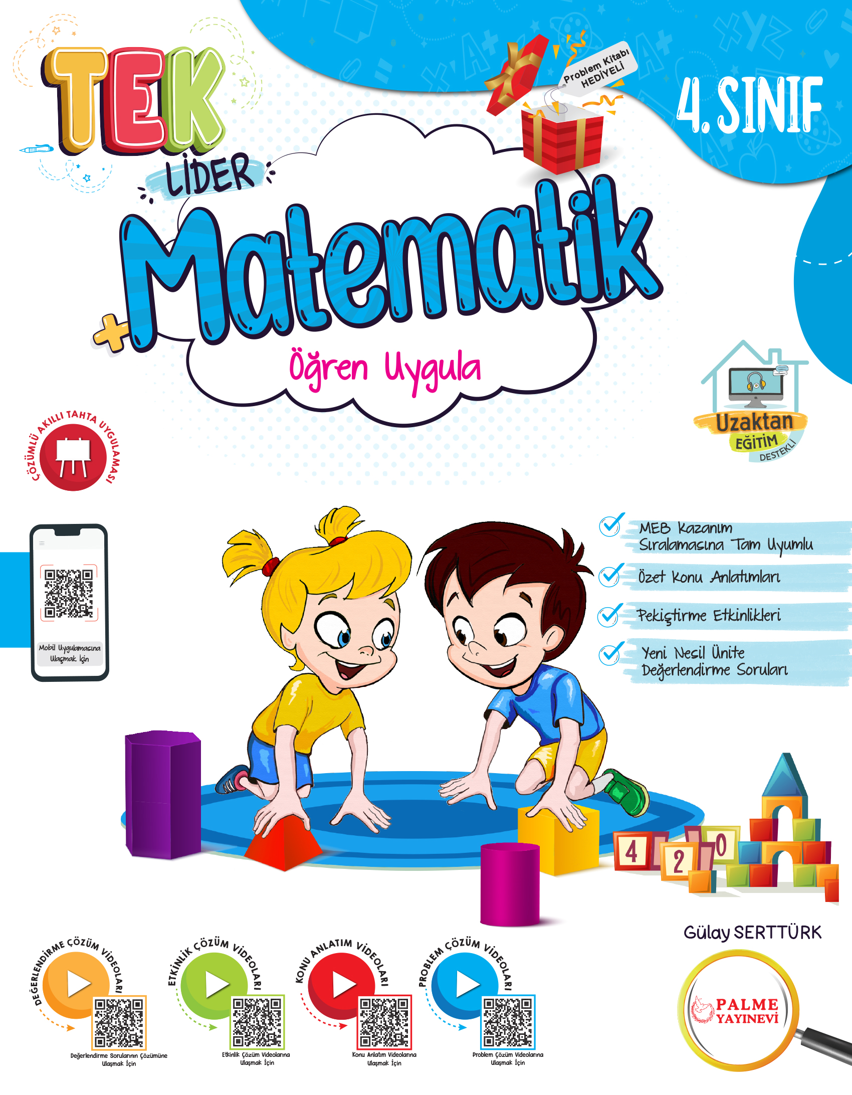 4. SINIF MATEMATİK ÖĞREN UYGULA KİTABI (ÇEK KOPAR ÇALIŞ)